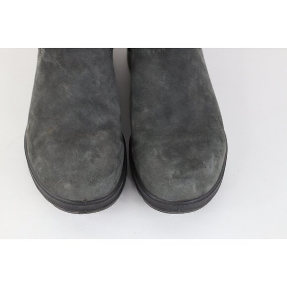 Vtg Blundstone EU 6.5 US Mens 7.5 Womens 9.5 Suede Leather Chelsea Boots Gray main image 9